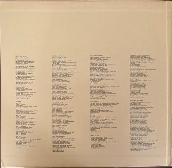 Joni Mitchell : Court And Spark (LP, Album, Ltd, Num, RE, 180)