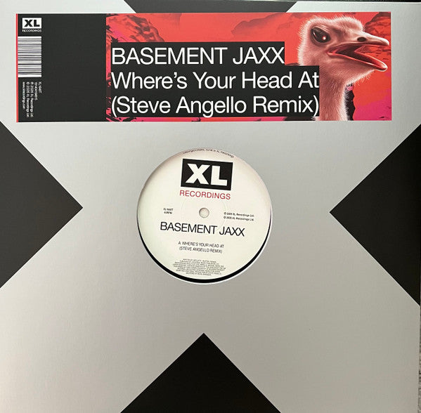 Basement Jaxx : Where's Your Head At (Steve Angello Remix) (12", Single)