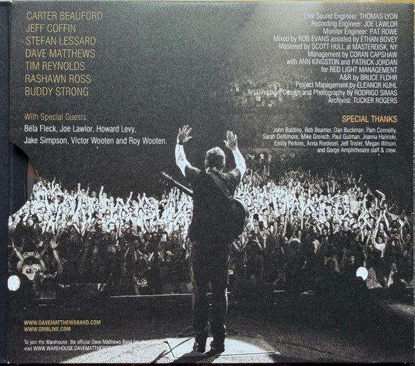 Dave Matthews Band : Take Me Back Live From the Gorge (3xCD, Album)