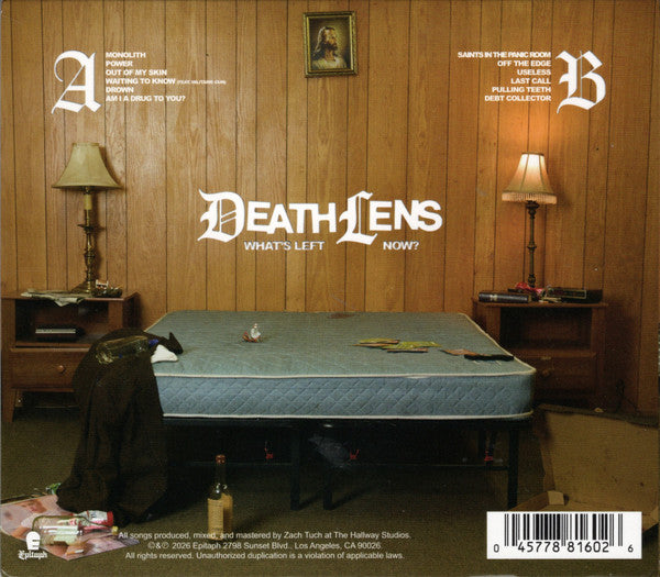 Death Lens : What's Left Now? (CD, Album)