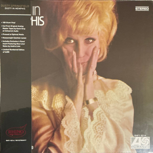 Dusty Springfield : Dusty In Memphis (LP, Album, Ltd, Num, RE, Gat)