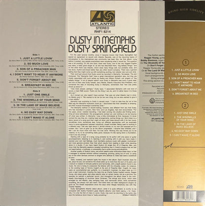 Dusty Springfield : Dusty In Memphis (LP, Album, Ltd, Num, RE, Gat)