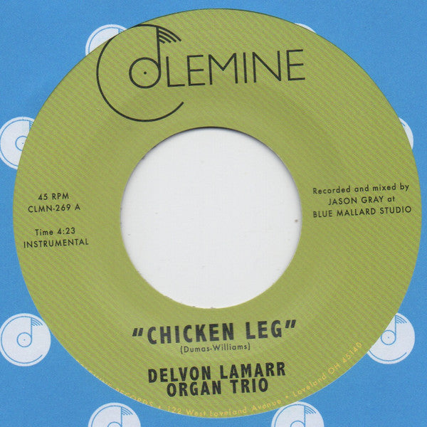 Delvon Lamarr Organ Trio : Chicken Leg (7", Single)