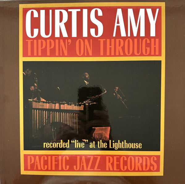 Curtis Amy : Tippin' On Through (LP, Album, RE, 180)