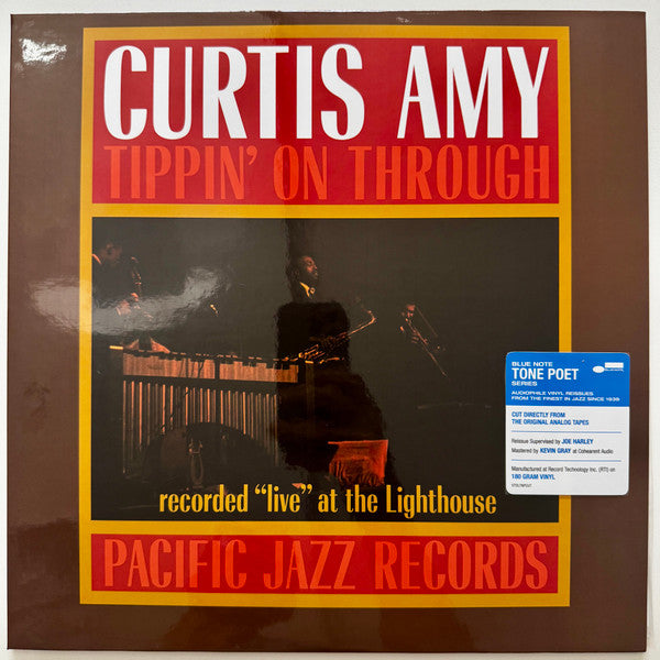 Curtis Amy : Tippin' On Through (LP, Album, RE, 180)