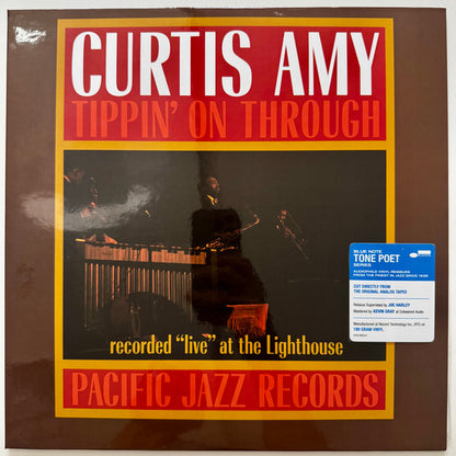Curtis Amy : Tippin' On Through (LP, Album, RE, 180)