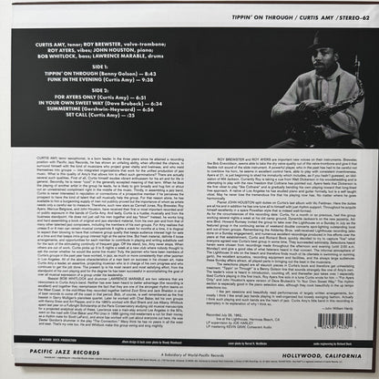 Curtis Amy : Tippin' On Through (LP, Album, RE, 180)