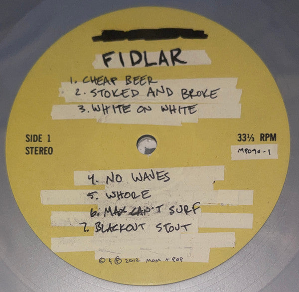 Fidlar : FIDLAR (LP, Album, RE, RP, Sil)
