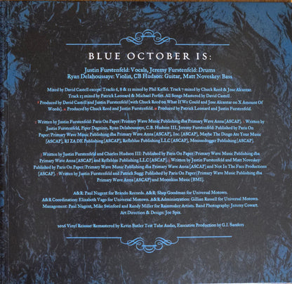 Blue October (2) : Foiled (2xLP, Album, Gal)