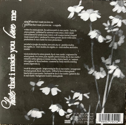 Ariana Grande : Hate That I Made You Love Me (7", Single, Ltd, Gra)