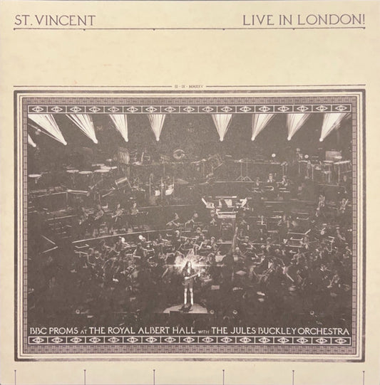 St. Vincent : Live In London! (2xLP, Album)