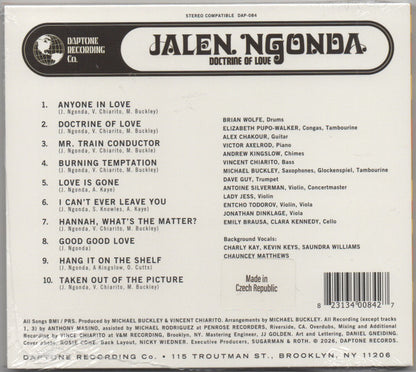 Jalen N'Gonda : Doctrine Of Love (CD, Album)