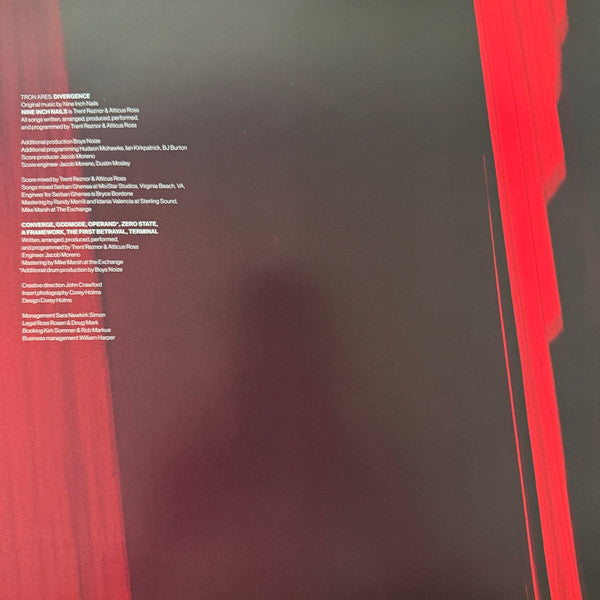 Nine Inch Nails : Tron Ares: Divergence (2xLP, Album, 180)