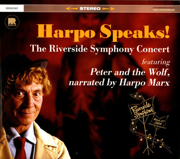 Harpo Marx : Harpo Speaks! The Riverside Symphony Concert (CD, Album)