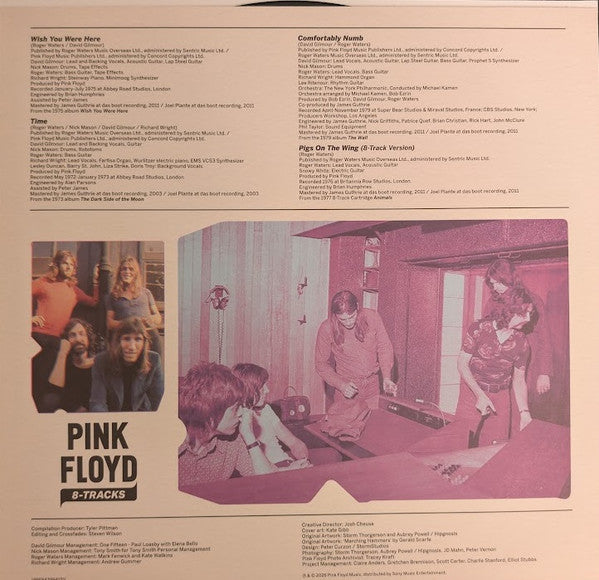 Pink Floyd : 8-Tracks (LP, Comp)