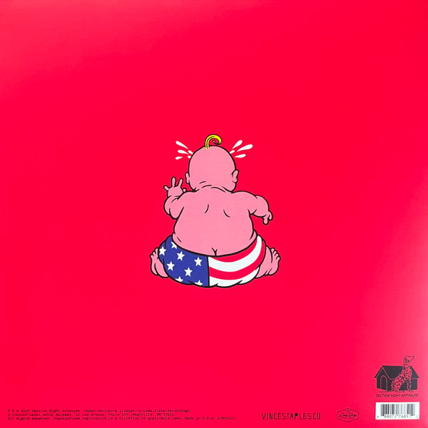 Vince Staples : Cry Baby (LP, Album, Ltd, Red)