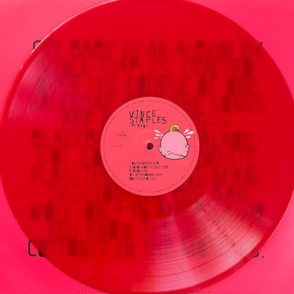 Vince Staples : Cry Baby (LP, Album, Ltd, Red)
