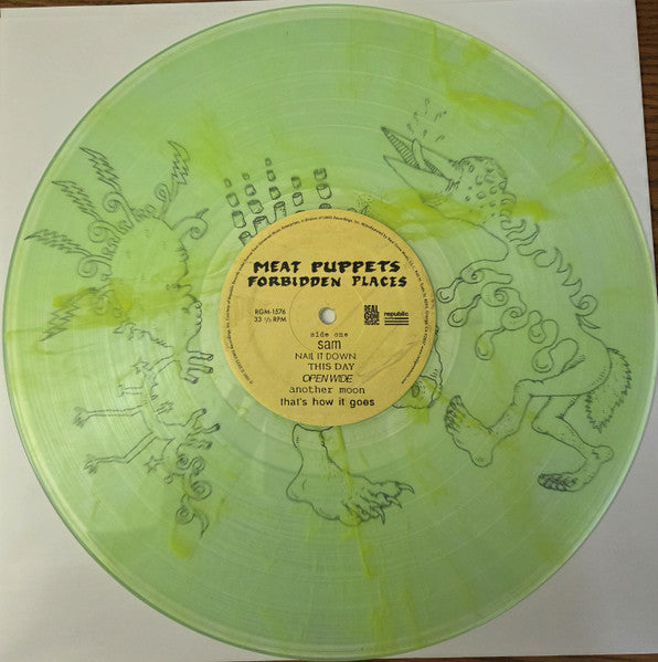 Meat Puppets : Forbidden Places (LP, RE, 35t)