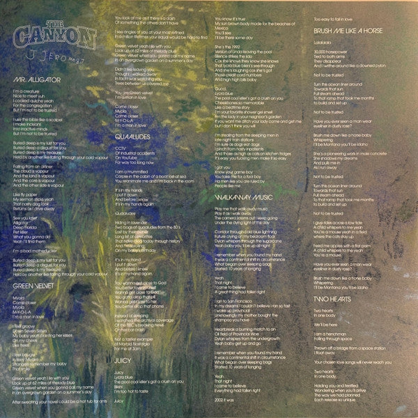 JJerome87 : The Canyon (LP, Album)