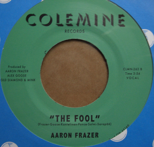 Aaron Frazer : It's A Shame (7", Single)