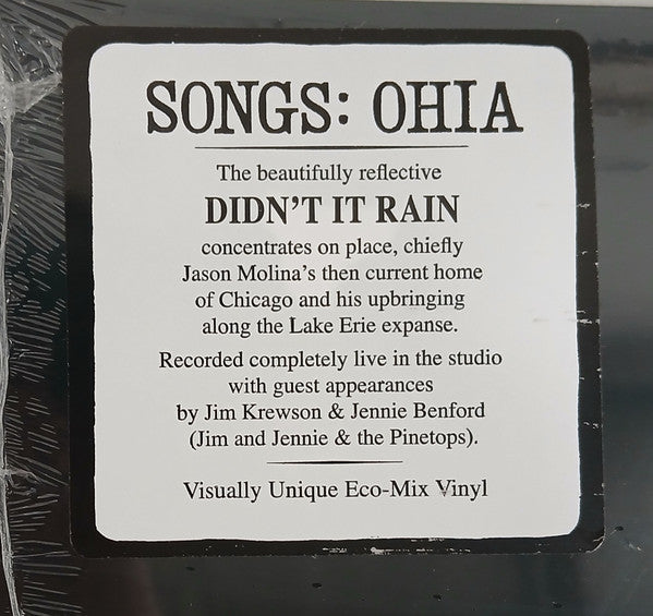 Songs: Ohia : Didn't It Rain (LP, Album, RE, Eco)