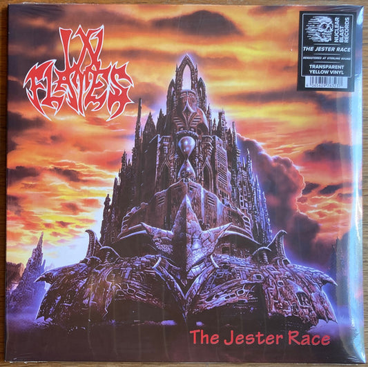 In Flames : The Jester Race (LP, Album, RE, RM, Yel)