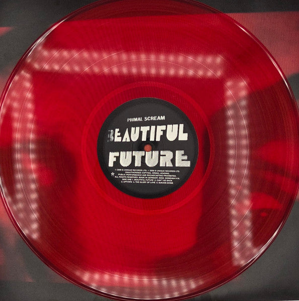 Primal Scream : Beautiful Future (LP, Album, Ltd, RE, Red)