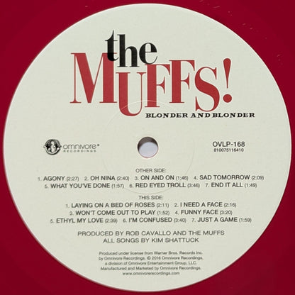 The Muffs : Blonder And Blonder (LP, Album, RE, Opa)