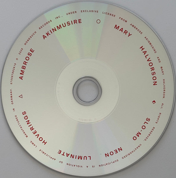 Ambrose Akinmusire, Mary Halvorson : Slo-Mo Neon Luminate Hoverings (CD, Album)