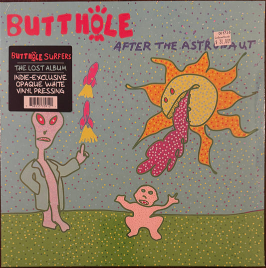 Butthole Surfers : After The Astronaut (LP, Album, RE, Whi)