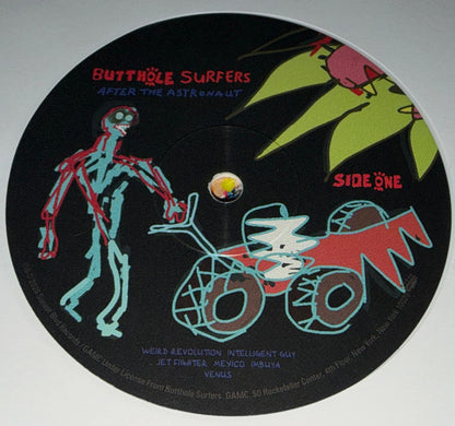 Butthole Surfers : After The Astronaut (LP, Album, RE, Whi)