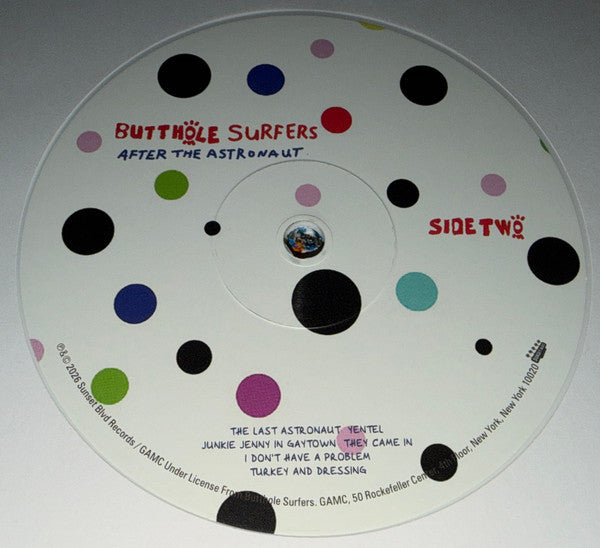 Butthole Surfers : After The Astronaut (LP, Album, RE, Whi)