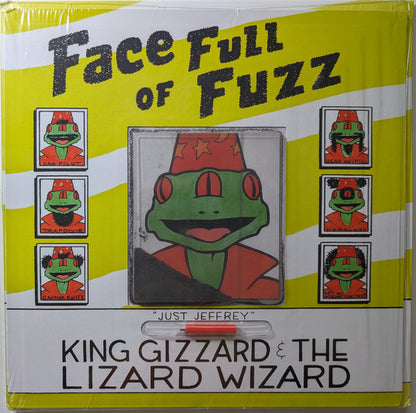 King Gizzard And The Lizard Wizard : Face Full of Fuzz - Live In Lithuania '25 (LP, Tour)