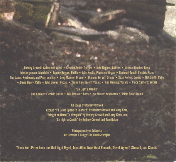 Rodney Crowell : Then Again (CD, Album, Aut)