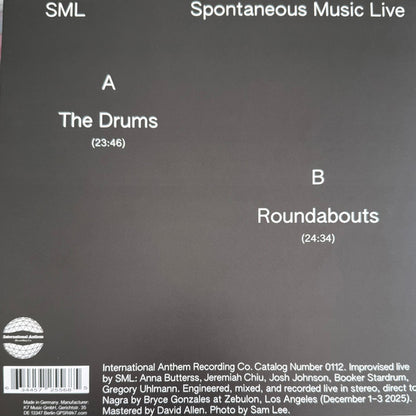 SML (4) : Spontaneous Music Live (LP, Album)