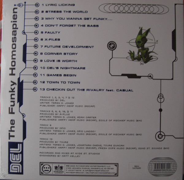 Del The Funky Homosapien* : Future Development (2xLP, Album, RE, Blu)