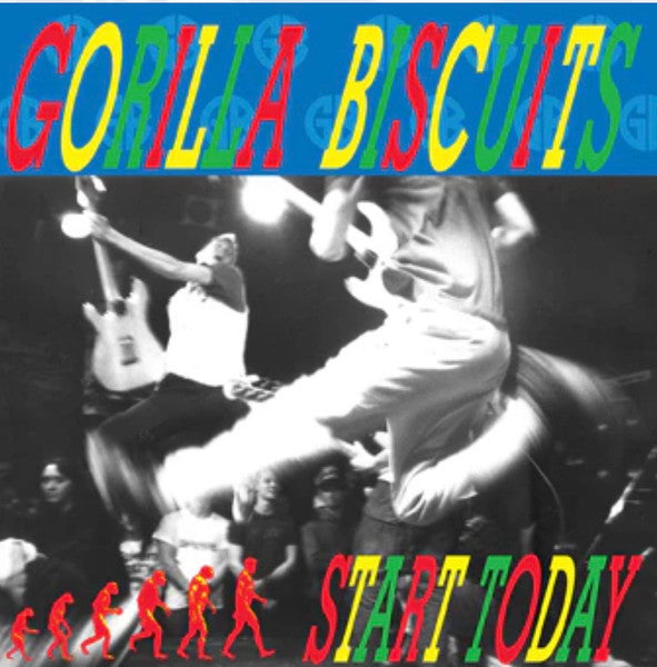 Gorilla Biscuits : Start Today (LP, RP, Gre)