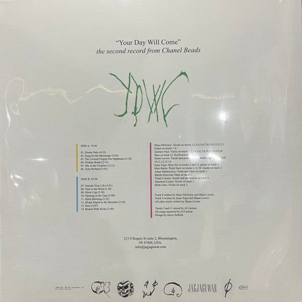 Chanel Beads : Your Day Will Come (LP, Ltd, Pin)