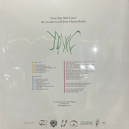 Chanel Beads : Your Day Will Come (LP, Ltd, Pin)