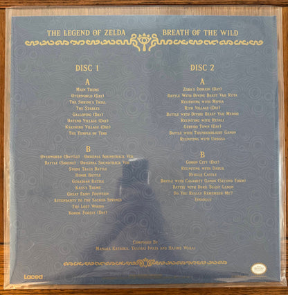 Manaka Kataoka, Yasuaki Iwata, Hajime Wakai : The Legend of Zelda: Breath of the Wild (2xLP, Album, Dlx)
