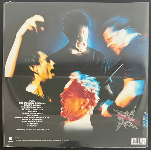 Metallica : Reload (2xLP, Album, RE, RM, 180)