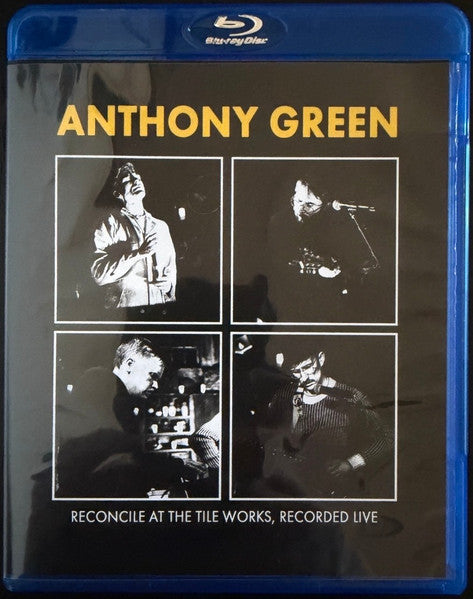 Anthony Green (6) : Reconcile At The Tile Works, Recorded Live (Blu-ray, Album)