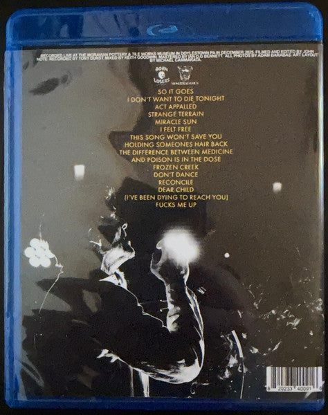 Anthony Green (6) : Reconcile At The Tile Works, Recorded Live (Blu-ray, Album)