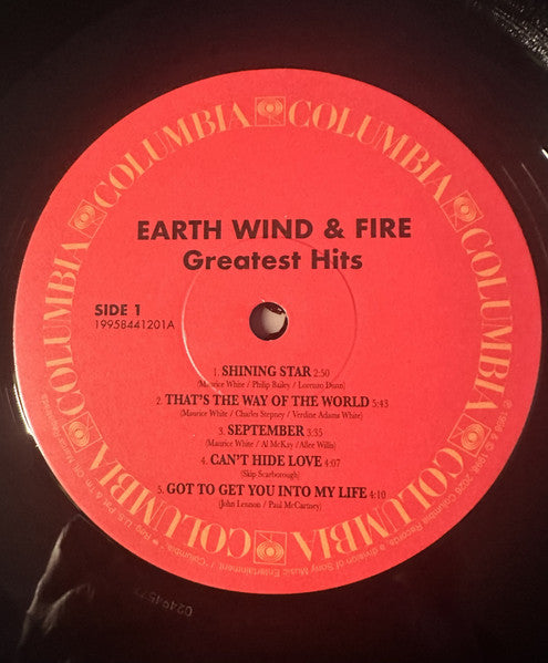 Earth, Wind & Fire : Greatest Hits (2xLP, Comp)