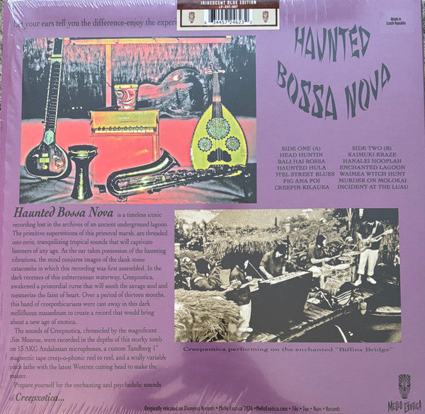 Creepxotica : Haunted Bossa Nova (LP, Album, RE, Iri)