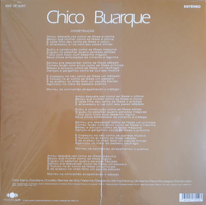 Chico Buarque : Construção (LP, Album, RE)