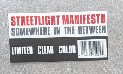 Streetlight Manifesto : Somewhere In The Between (LP, Ltd, Cle)