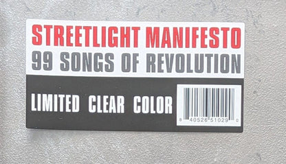 Streetlight Manifesto : 99 Songs Of Revolution: Volume One (LP, Ltd, Cle)