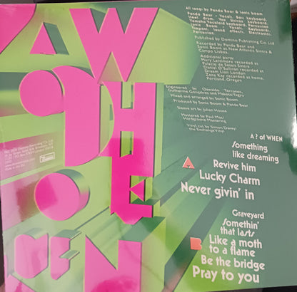 Panda Bear & Sonic Boom (2) : A ? of WHEN (LP, Album, Ltd, Pin)