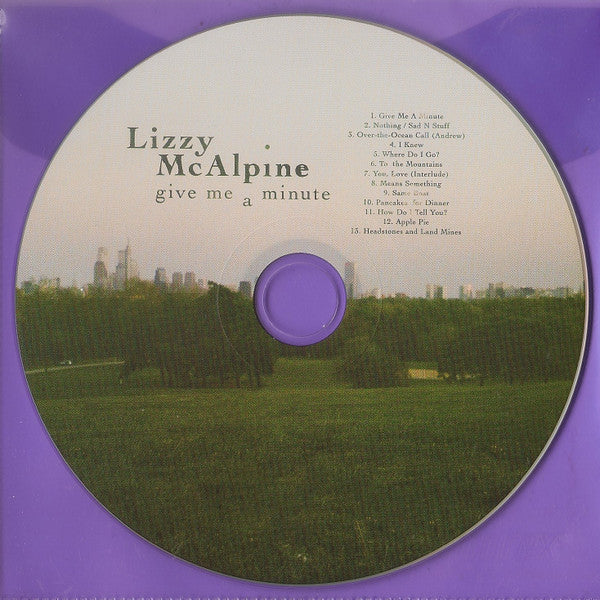 Lizzy McAlpine : Give Me A Minute (CD, Album)